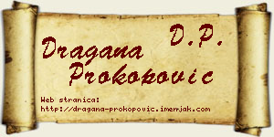 Dragana Prokopović vizit kartica